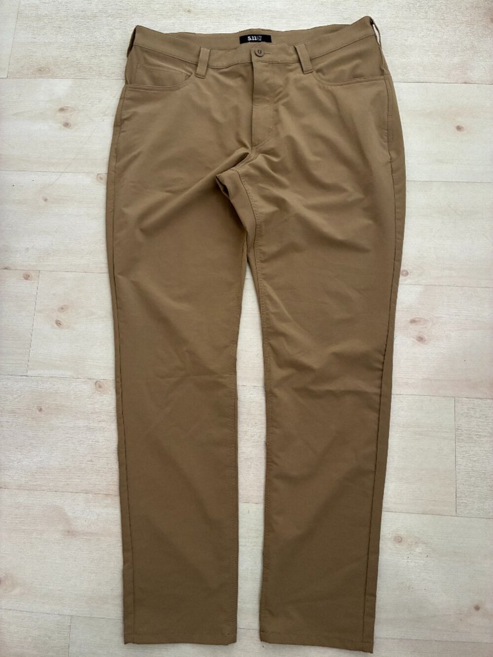 5.11 Tactical Defender-Flex Light Slim Pants Kangaroo (Tan) Style 74555 Size 36